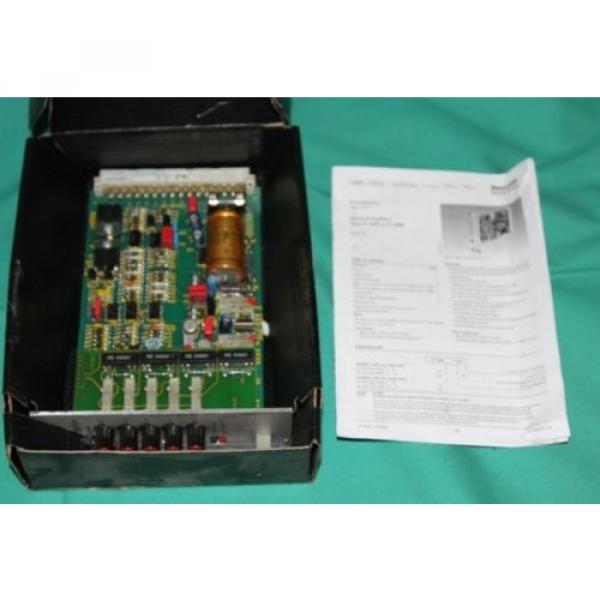 Rexroth, VT5008-17, Hydraulic Servo Control Proportional Valve Amplifier amp car #2 image