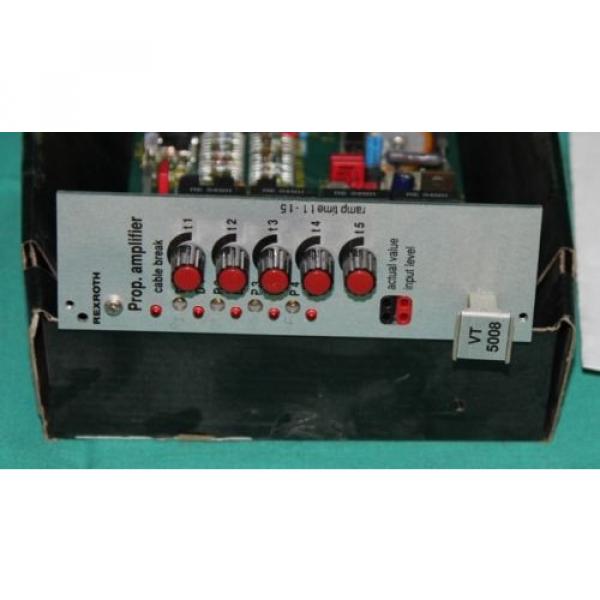 Rexroth, VT5008-17, Hydraulic Servo Control Proportional Valve Amplifier amp car #3 image