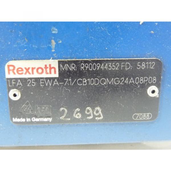 Rexroth LFA25EWA-7X/CB10DQMG24A08P08 Hydraulic Valve Assembly ! WOW ! #3 image