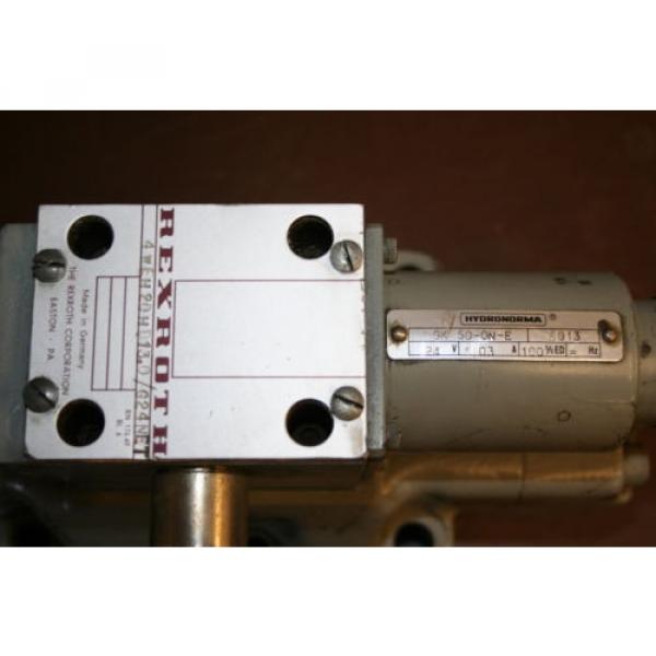 Directional control valve 4way Hydraulic 24V 4WEH20HD13.0/G24NET Rexroth Unused #3 image
