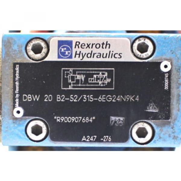 Rexroth Hydraulics DBW 20 B2-52/315-6EG24N9K4 Druckbegrenzungsventil #3 image