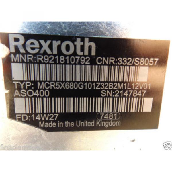 JCB 8065 SLEW MOTOR REXROTH (AMS 116) Price Inc Vat 332/S8057 #3 image