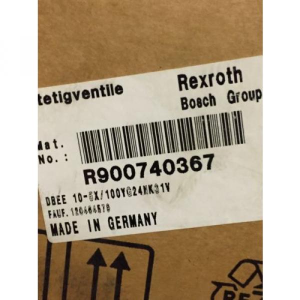 Bosch Rexroth Proportional Relief Valve DBEE 10 Part # R900740367 #3 image