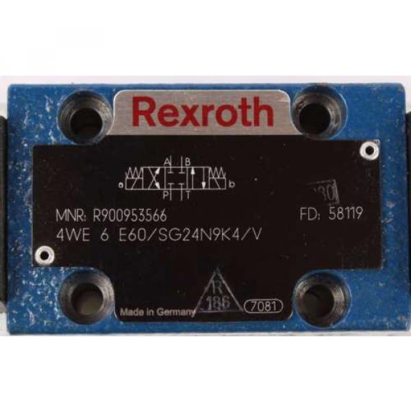 New 4WE6E60/SG24N9K4/V  Rexroth Directional Control Valve #2 image