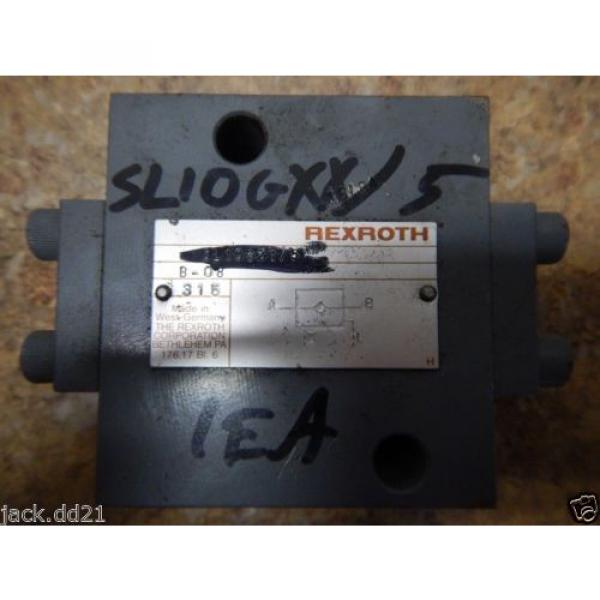 NEW Rexroth SL10G12/5 Hydraulic Pilot Operated Check Valve NEW        NEW #3 image
