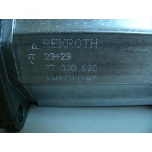 Rexroth 29+29  Hydraulic Oil Pump #8 image