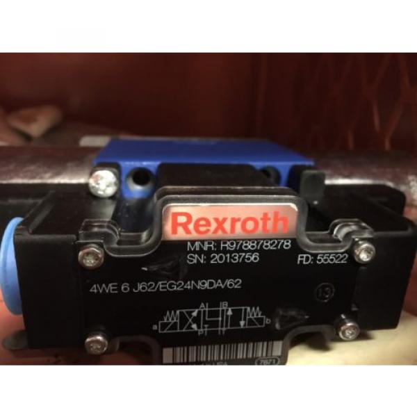 Brand New Rexroth Directional Valve. # 4WE6J62/EG24N9DA/62 #5 image