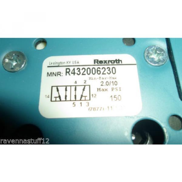 REXROTH R432006230  24VDC 4-PIN VALVE (NEW IN BOX) #4 image