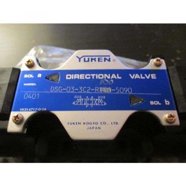 Hydraulic Solenoid DIRECTIONAL Valve YUKEN DSG-03-3C2-R100-5090 DSG-03-3C2 NEW #3 image