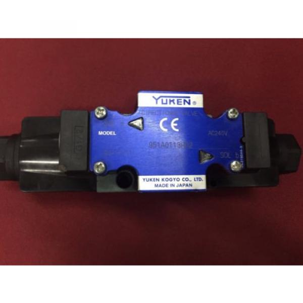 Yuken 951A0113H02 240V AC Hydraulic Control Directional Solenoid Valve #1 image