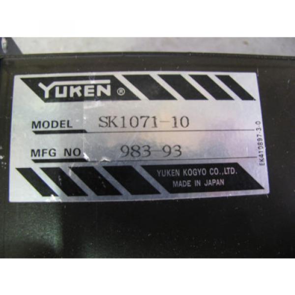 Yuken SK1071-10 SV AMP Servo Amp? #3 image