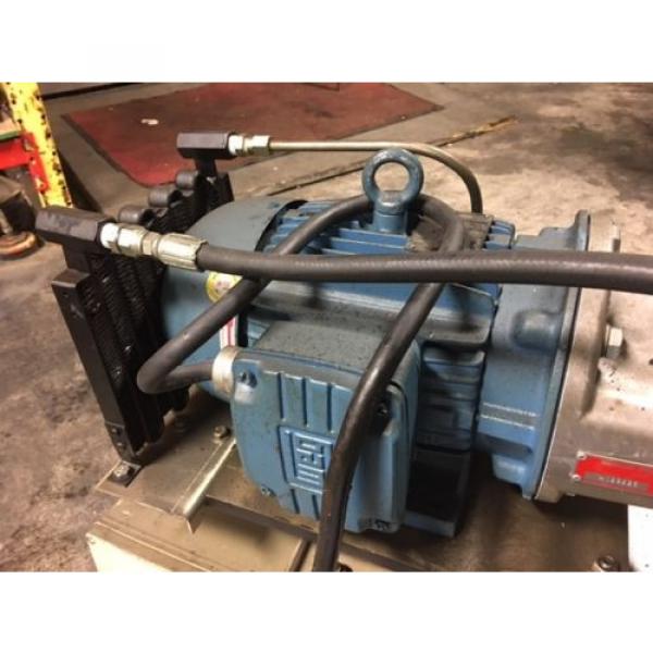 3 HP McMillan / Yuken Hydraulic Pump &amp; Unit, AR16-FR01B-20, 230/460V, 2007, Used #5 image