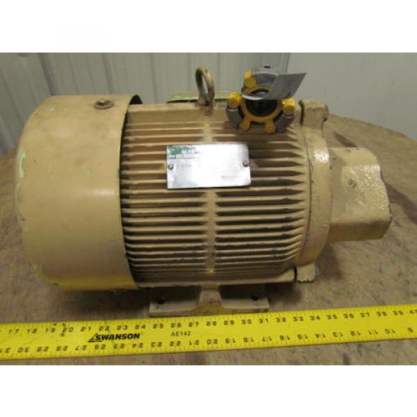 Yuken M4-55-10 5.5KW 4P 200/220 Volt 50/60HZ 3Ph Phase Pump Motor 1740 RPM #1 image