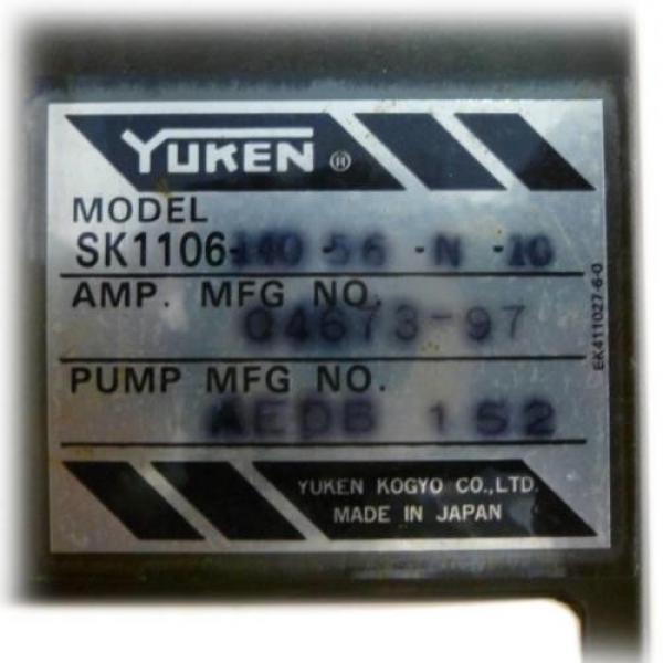 SK1106-140-56-N-10 Yuken O4E Pump #2 image