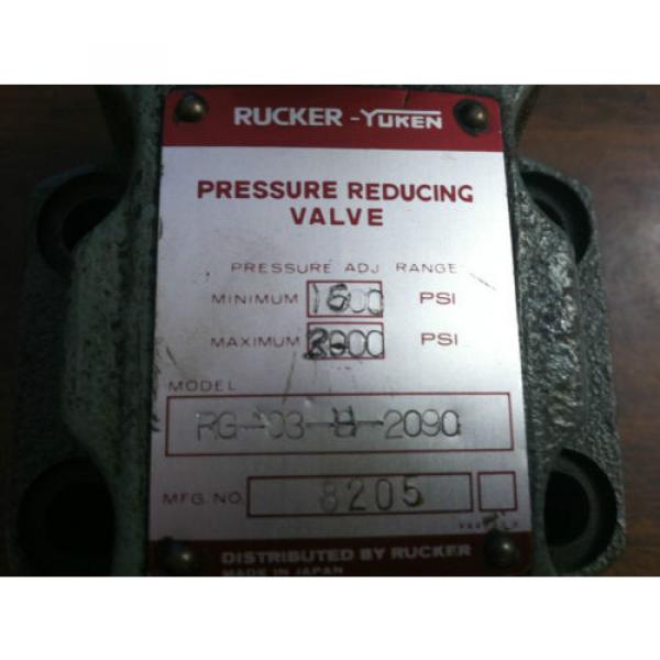 RG-03-0-2090 Yuken Pressure Reducing Valve, 8205 #2 image