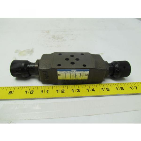 Yuken MSW-01-X-40 Throttle &amp; Check modular valve hydraulic #1 image