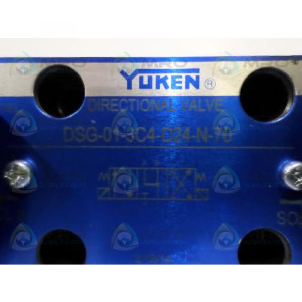 YUKEN DSG-01-3C4-D24-N-70 DIRECTION CONTROL VALVE *NEW NO BOX* #1 image