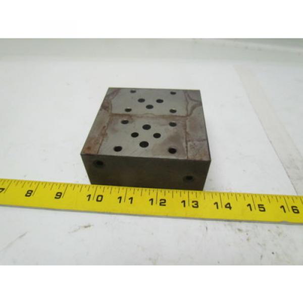 Yuken MDU-01-15B-10 Hydraulic Block Spacer Manifold plate Okuma #3 image