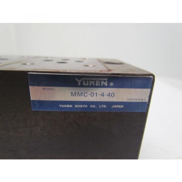 Yuken MMC-01-4-40 Hydraulic Manifold Distrbution Block From Okuma #7 image