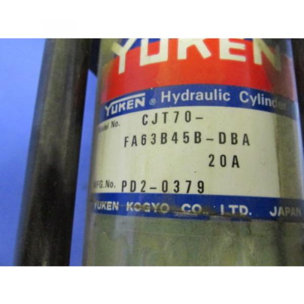 YUKEN HYDRAULIC CYLINDER CJT70-FA63B45B-DBA #2 image