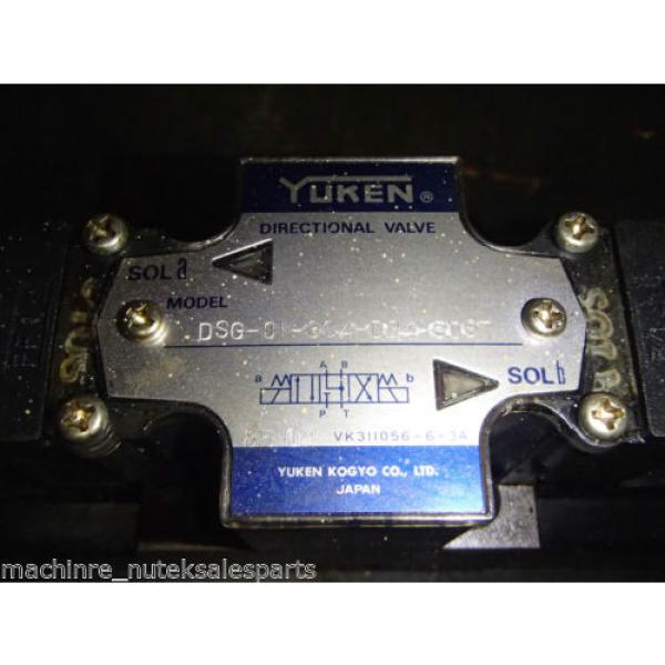 Yuken Directional Control Valve DSG-01-3C4-D24-5087 Okuma MC-5VA S/N 60100275 #5 image