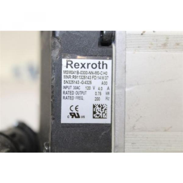 Rexroth MSM041B-0300-NN-M0-CH0 Servo motor MSM041B0300NNM0CH0 #2 image