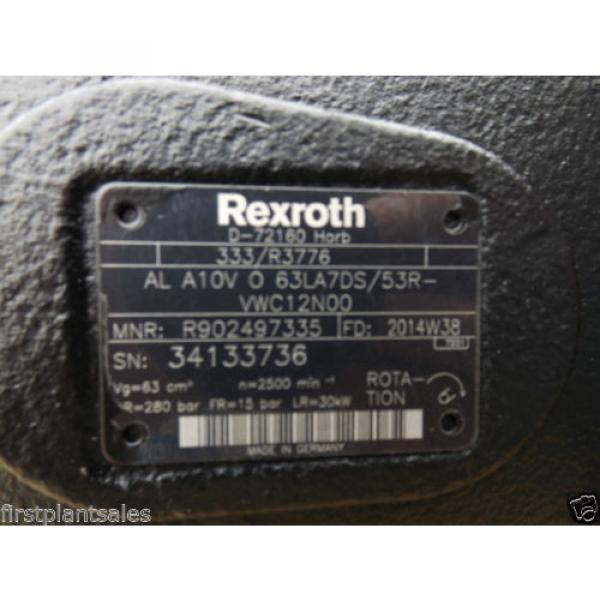 JCB 8055 Rexroth Hydraulic Pump P/N 333/R3776 #3 image