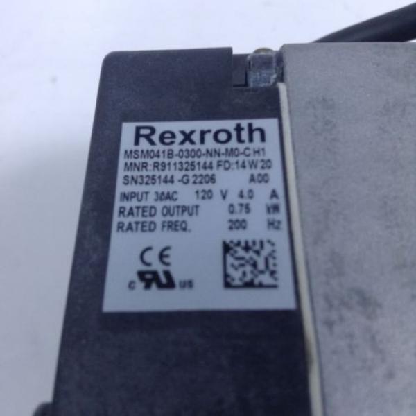 Rexroth MSM041B-0300-NN-M0-CH1 Servo Motor R911325144 MSM041 UMP #6 image