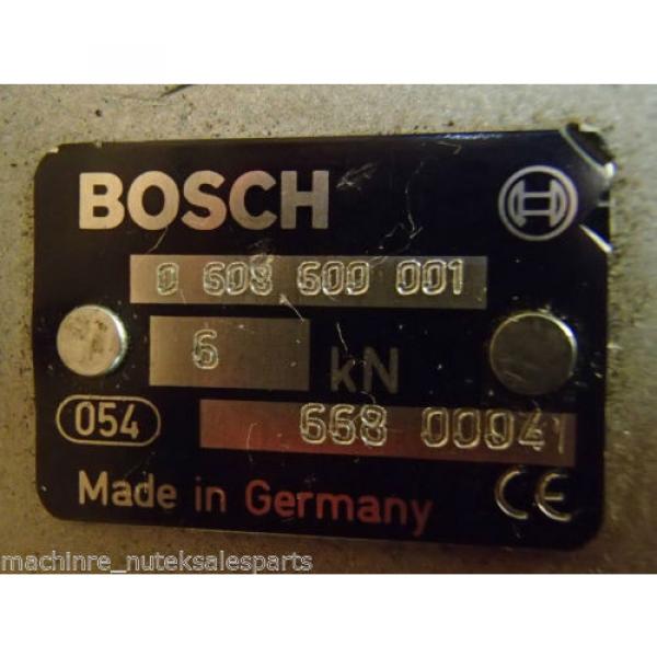 BOSCH REXROTH Press Spindle 0 608 600 001 w/ Servo Motor 0-608-701-014 #9 image