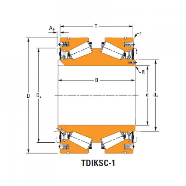  nP738398 nP869543 TDIK Thrust Tapered Roller Bearings #1 image