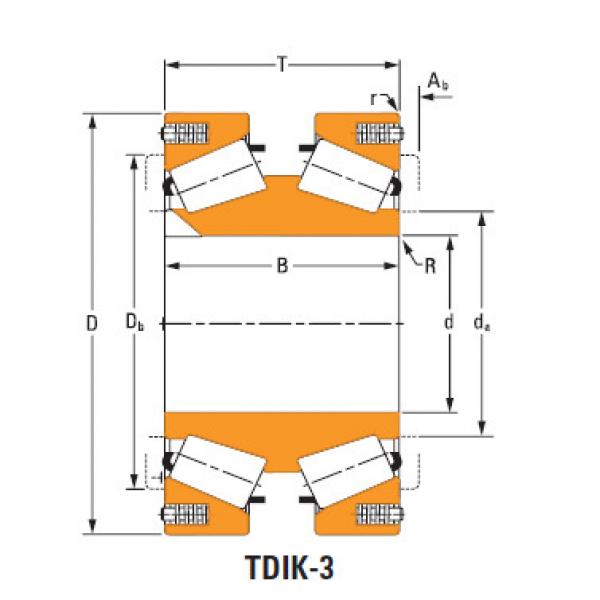  nP738398 nP869543 TDIK Thrust Tapered Roller Bearings #1 image