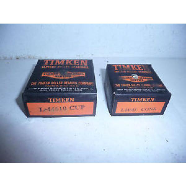 L44643/L44610 Tapered Roller Bearing Cone and Cup Set #1 image