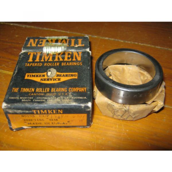 Vintage NOS  09195 Tapered Roller Bearing Race Cup #1 image