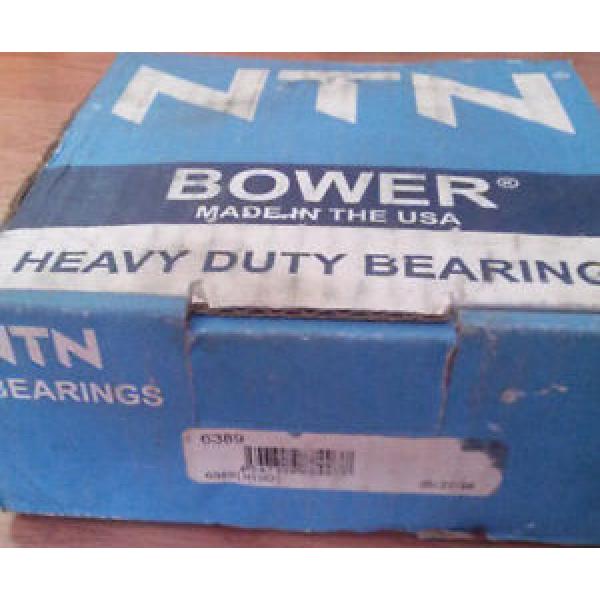   part # 6389  - TAPERED ROLLER BEARING -  NEW Bower Made in USA  Heavy Duty #1 image