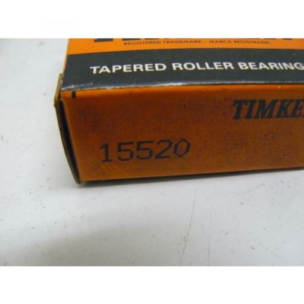 NEW  15520 TAPERED ROLLER BEARING #2 image