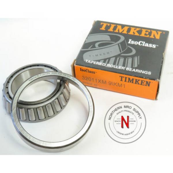  32011XM 9/KM1 TAPERED ROLLER BEARING CUP &amp; CONE SET 32011-XM #1 image