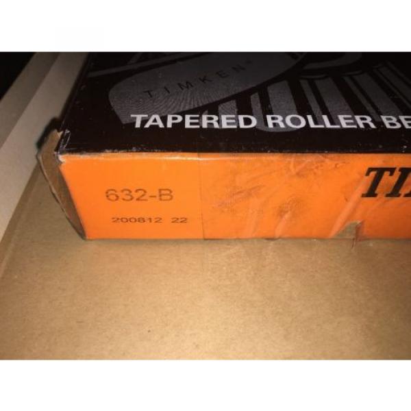 632-B  New Taper 632B Tapered Roller Bearing NOS New #2 image