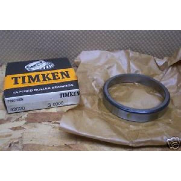  42620 3 PRECISION TAPERED ROLLER BEARING CUP NEW CONDITION IN BOX #1 image