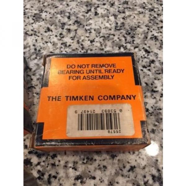set of 2.  25578 TAPERED ROLLER BEARING SINGLE CONE. FREE SHIPPING #5 image