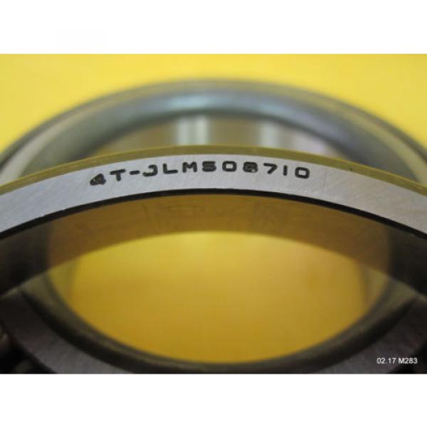 Two (2)  4TJLM508710 Tapered Roller Bearing #2 image