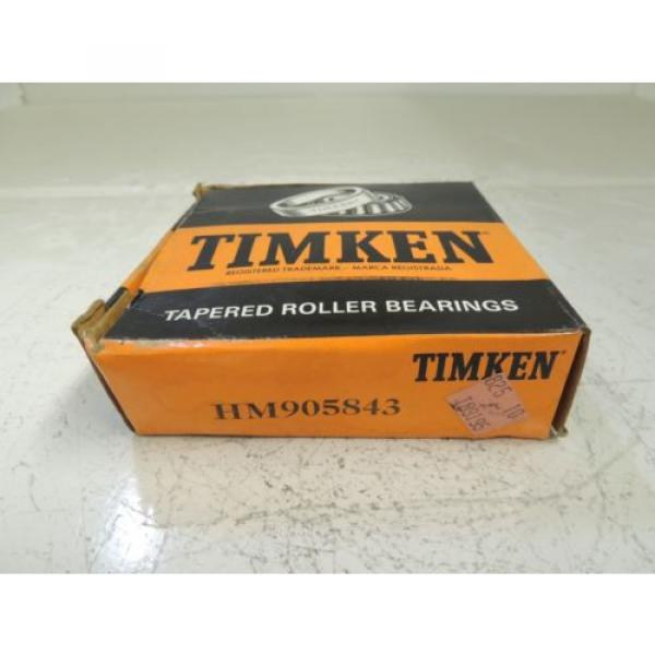  Tapered Roller Bearings HM905843 NIB #3 image