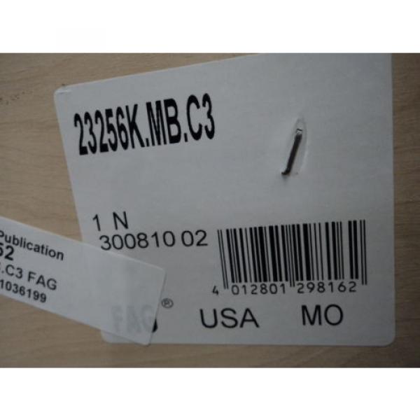  23256K-MB-C3 SPHERICAL ROLLER BEARING TAPERED 280mm ID x 500mm OD x 176mmW #3 image