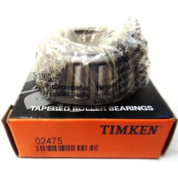  TAPERED ROLLER BEARING 02475 1.250&#034; BORE SINGLE ROW #1 image