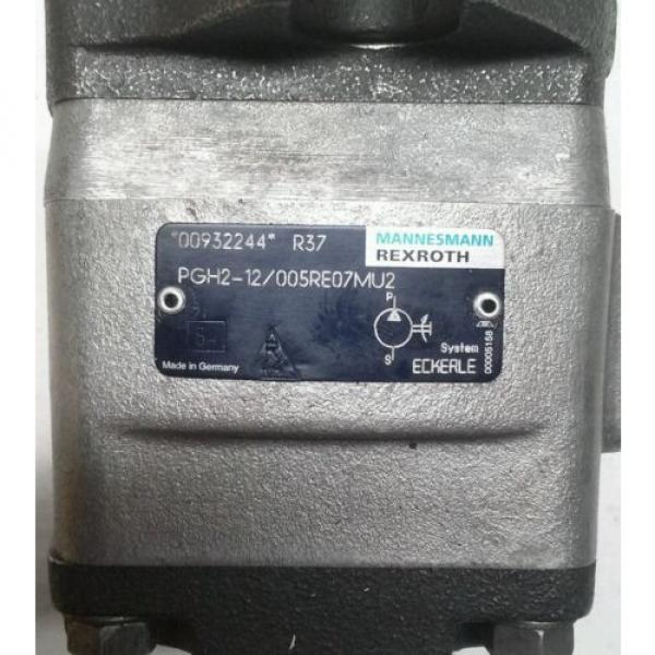 Rexroth Hydraulic Gear Pump PGH2-12/005RE07MU2 *00932244* #4 image