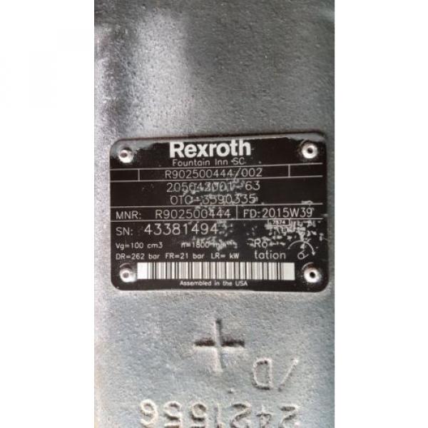New Rexroth Hydraulic Piston Pump AA10VO100DFR31RPKC61N00 / R902500444 #2 image