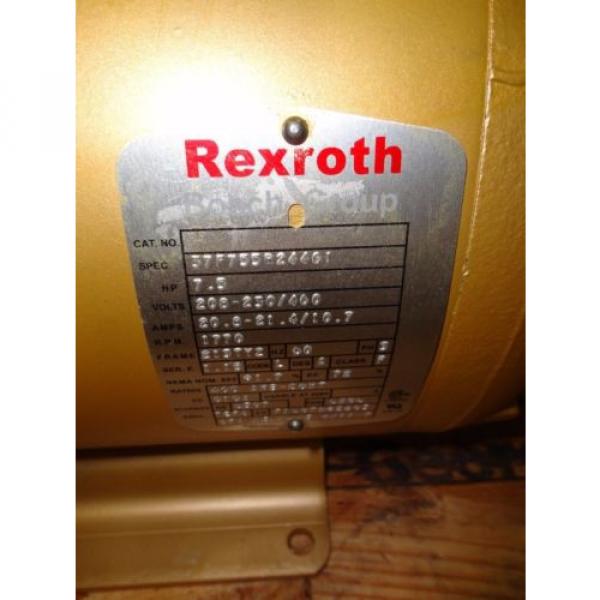 Rexroth Close Coupled Pump/Motor Variable Volume; R978837583; R910940516 #3 image
