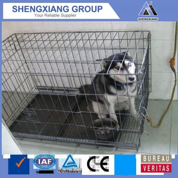 stainless steel dog cage with wheels for sale cheap #1 image