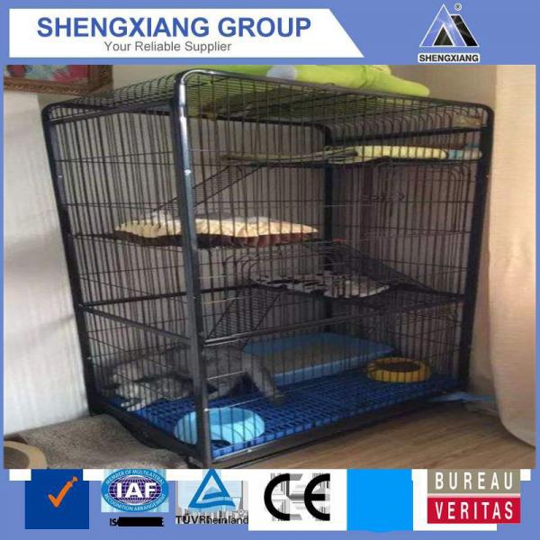 breeding cat cage with wheels for sale cheap #3 image