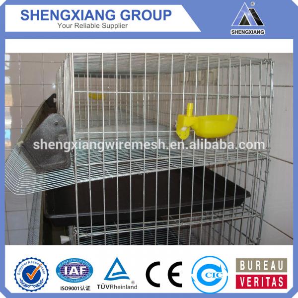 China newly design H type quail breeding cage #2 image