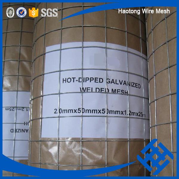 haotong high quality 6x6 concrete reinforcing welded wire mesh #4 image